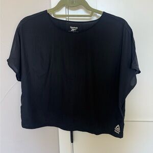 Reebok CrossFit Women's Black Crop Tee
